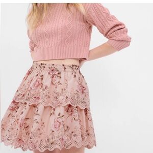 Love Shack Fancy x GAP skirt